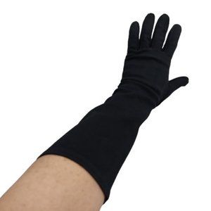 13"  Vintage Black Gloves